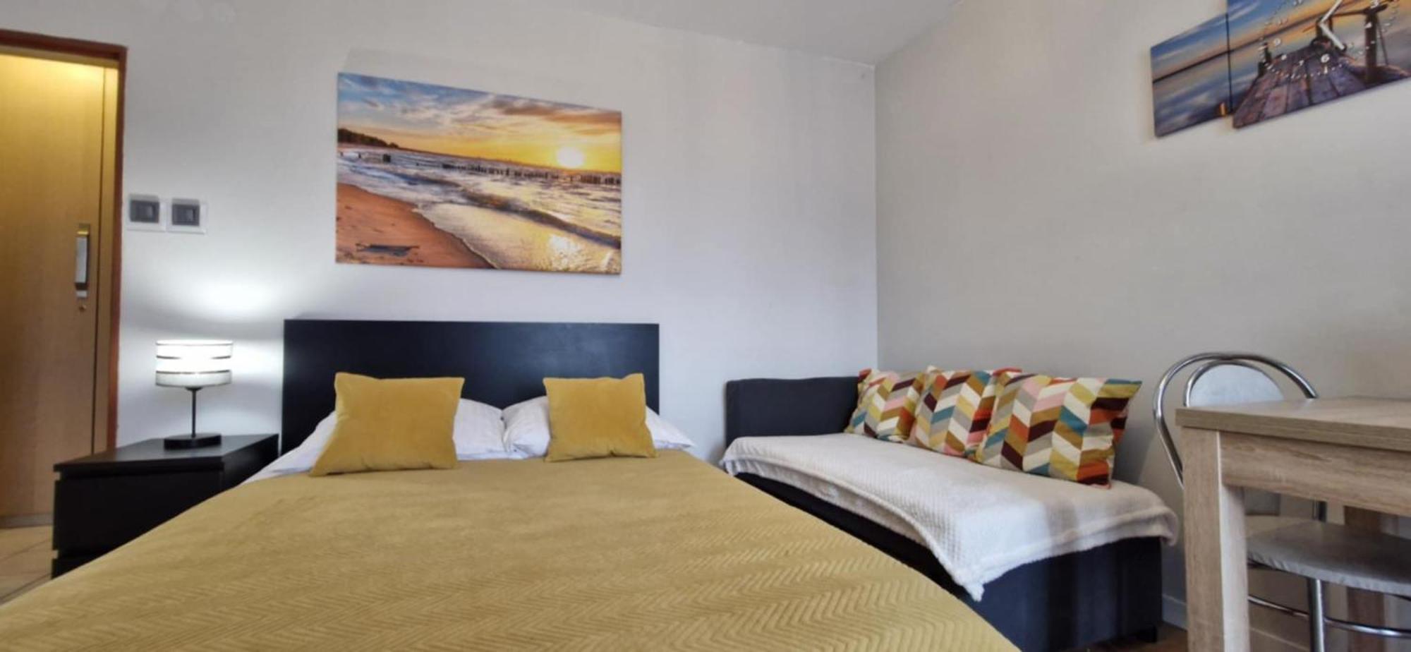 Cozy Modern Apartment Sunrise Studio 35M2 Balcony 3 Persons Cracovia Esterno foto
